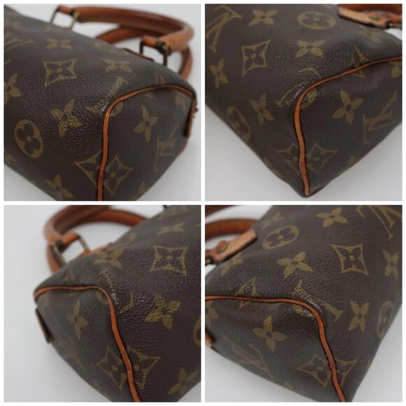 LOUIS VUITTON Monogram Mini Speedy Hand Bag M41534 LV Auth 137066 - Picture 14 of 16